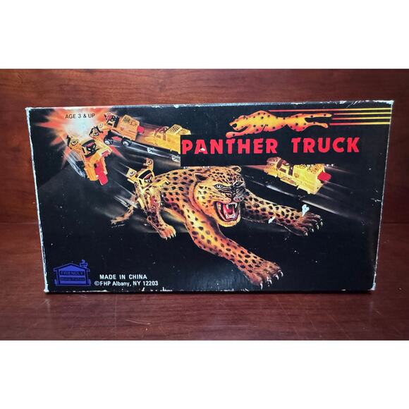 Vintage Panther Truck Friction Power Pow-R-Tron Truck Roboom Transformer W/Box - Picture 1 of 9